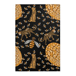 Leopard and Bees Area Rugs 24" × 36"