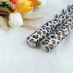Leopard-Patterned Handmade Spiral Stick Candle - MAIA HOMES