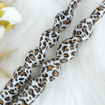 Leopard-Patterned Handmade Spiral Stick Candle - MAIA HOMES