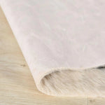 Close-up view of the Leopard Print Faux Cowhide Skin Rug, highlighting the soft texture and detailed design, perfect for large living room rugs or living room rugs 8x10.