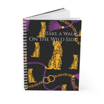 Leopard Quote Spiral Notebook