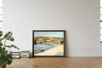 Framed room mockup - leaning