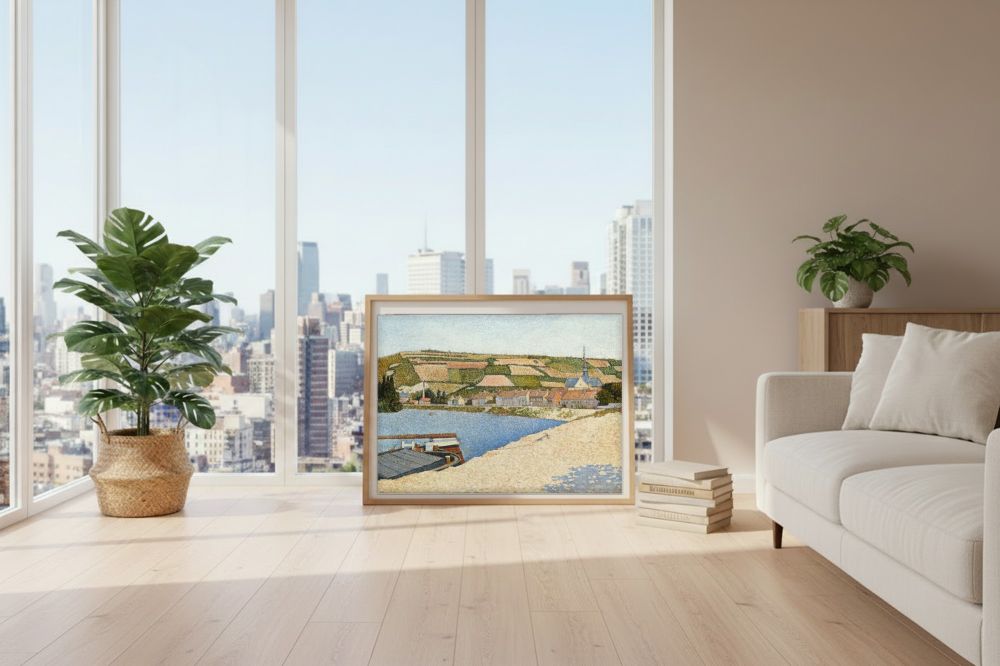 Framed room mockup - loft