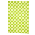A light green checker jute rug perfect for adding a touch of style to your living room or office. This area rug features a vibrant checker pattern, ideal for those seeking living room area rugs that blend natural textures with modern design.
