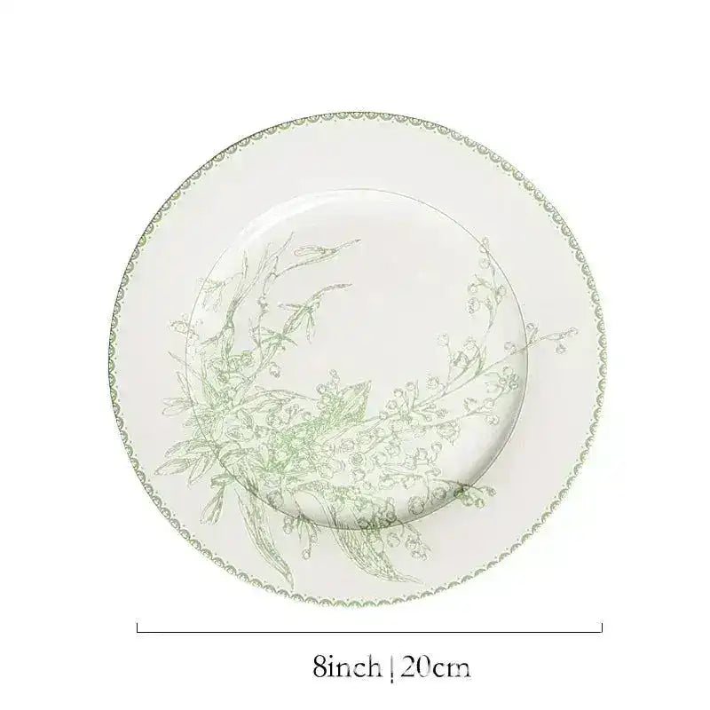 Pastoral Lily of The Valley Dinnerware - MAIA HOMES