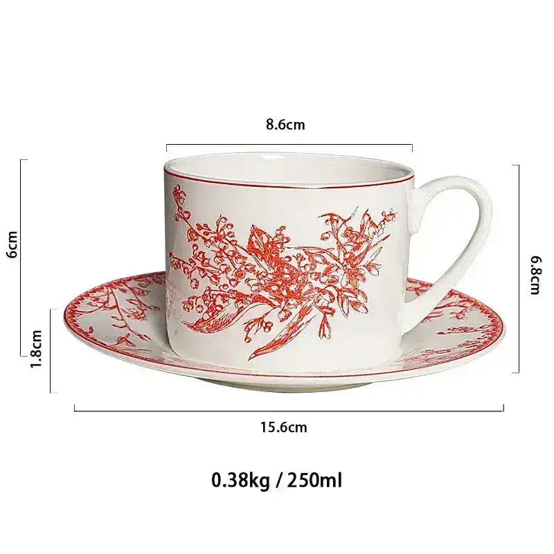 Pastoral Lily of The Valley Dinnerware - MAIA HOMES