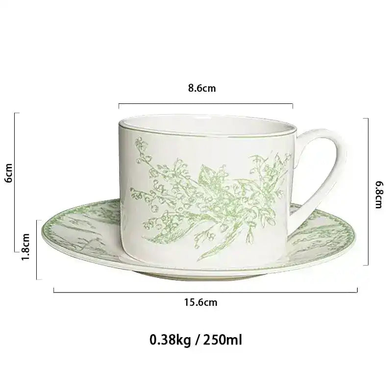 Pastoral Lily of The Valley Dinnerware - MAIA HOMES