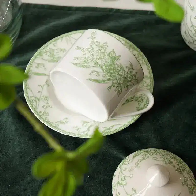 Pastoral Lily of The Valley Dinnerware - MAIA HOMES