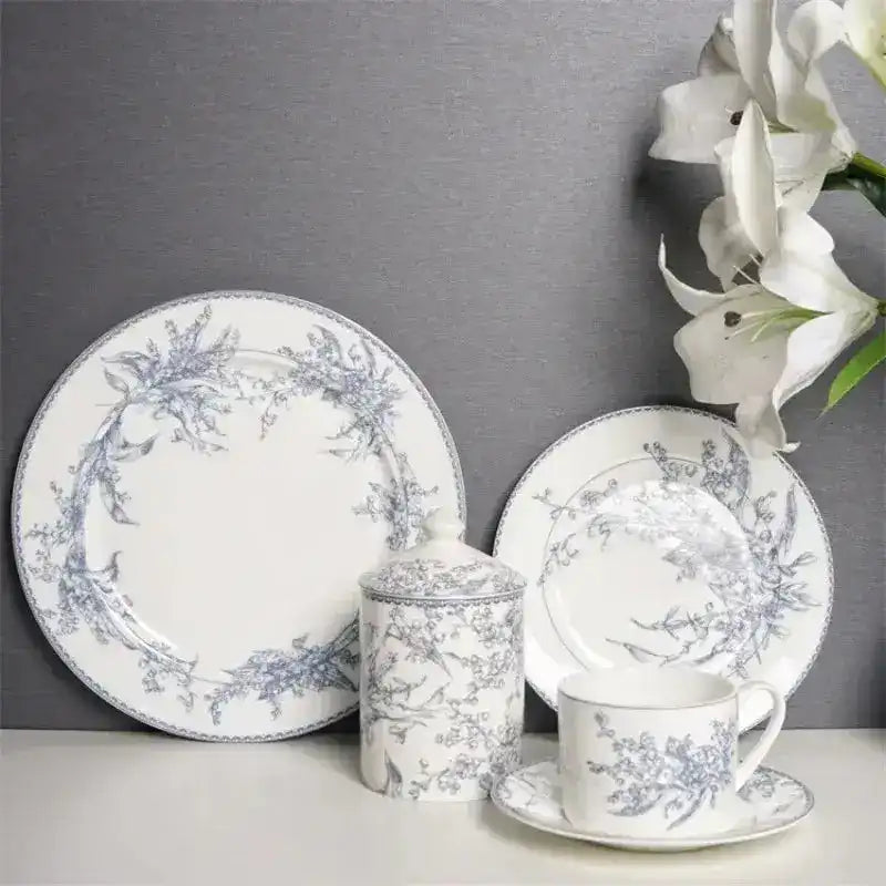 Pastoral Lily of The Valley Dinnerware - MAIA HOMES