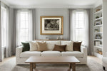 Framed room mockup - gold