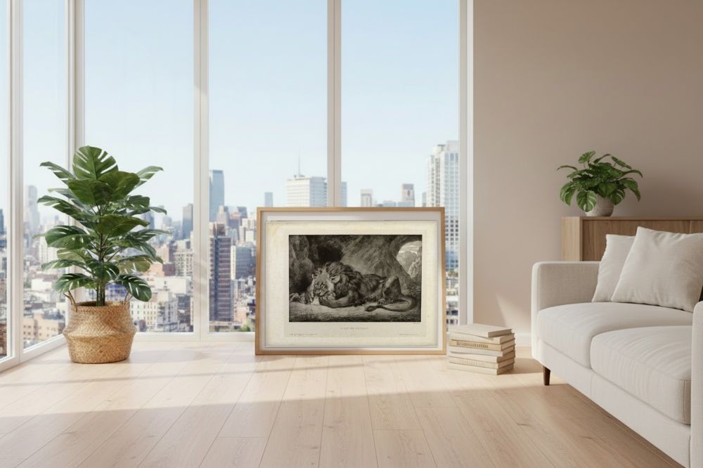Framed room mockup - loft