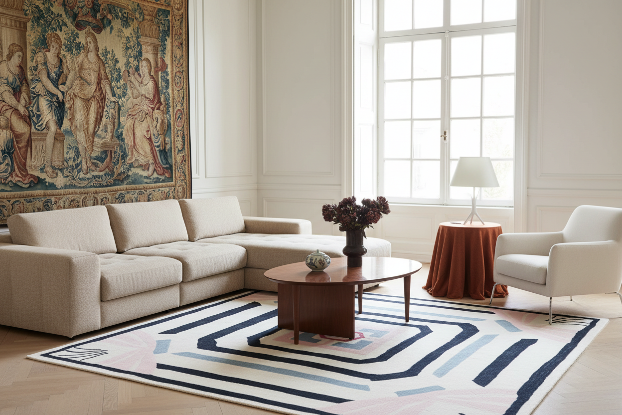 Lucid Growth Totem Hand Tufted Rug
