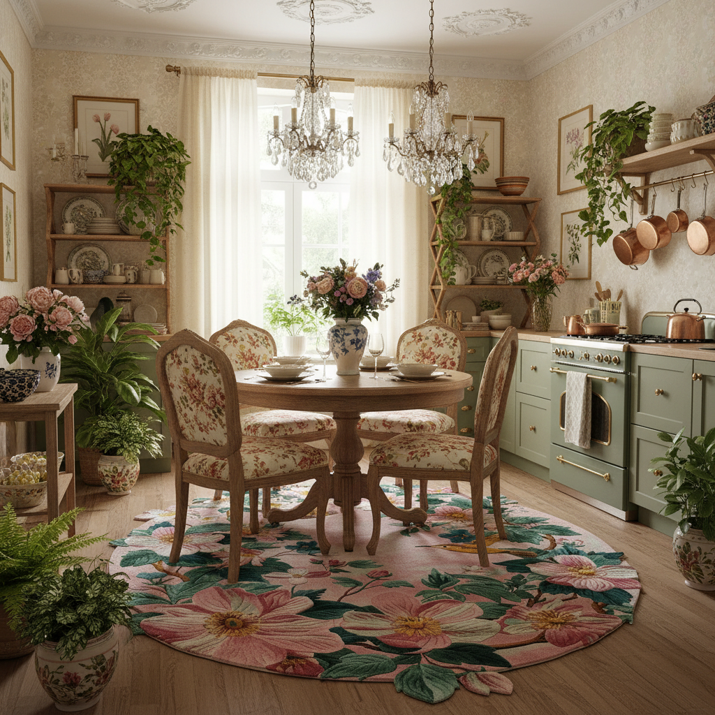 Lush Blossom Dreams Hand Tufted Rug