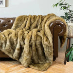 Luxury Faux Fur Blanket - MAIA HOMES