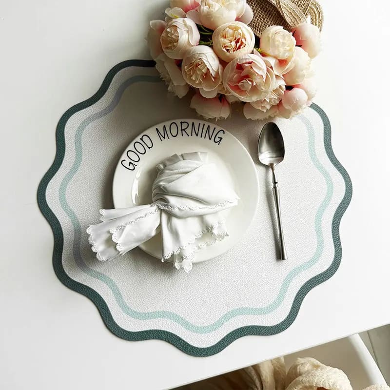 Luxury Wavy Border Placemats