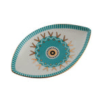 Magic Blue Evil Eye Porcelain Jewelry Tray Turquoise Eye