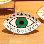 Magic Blue Evil Eye Porcelain Jewelry Tray