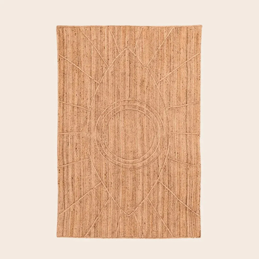 Magic Eye Accent Jute Rug