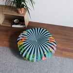 Magic of the Underworld Tufted Round Floor Pillow