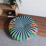 Magic of the Underworld Tufted Round Floor Pillow