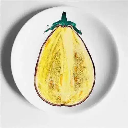 Maia Fruit Printed Ceramic Plate 7