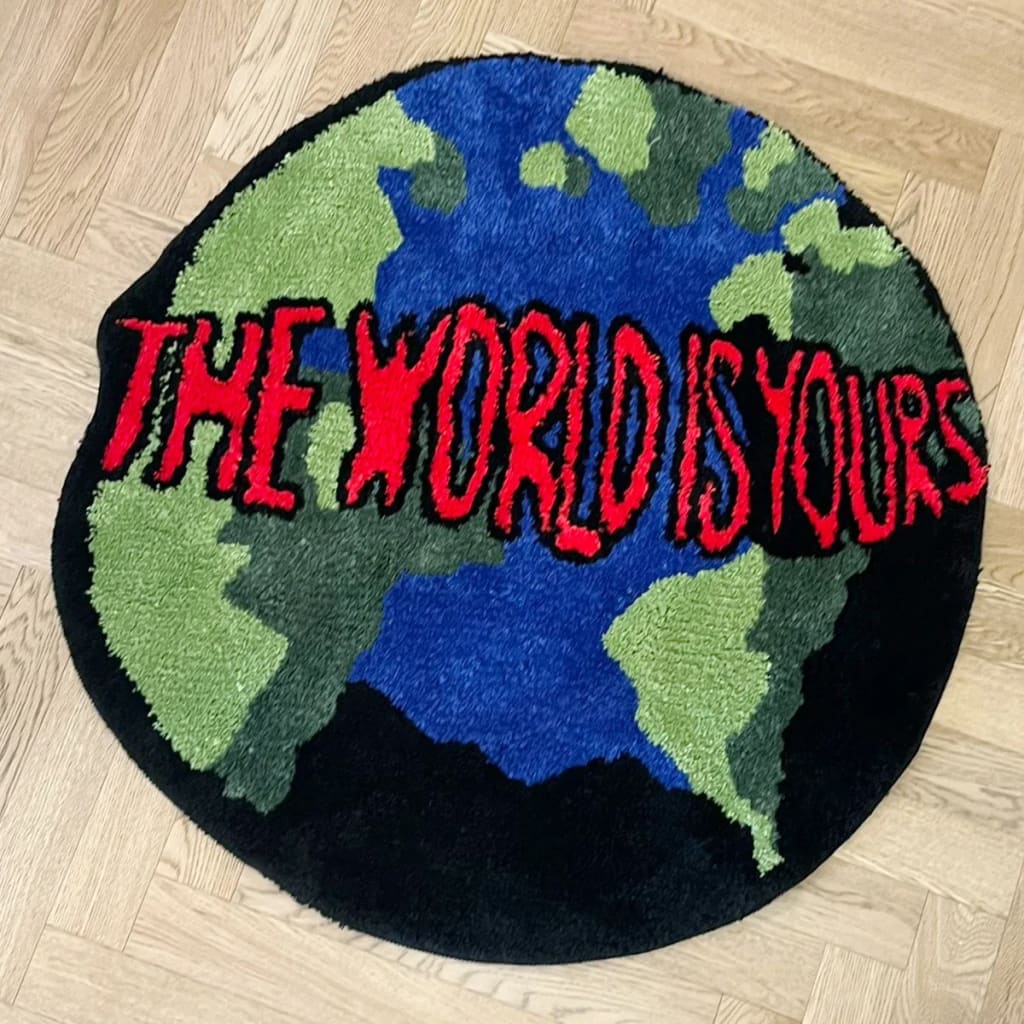 Maia's Round Earth Bath Mat