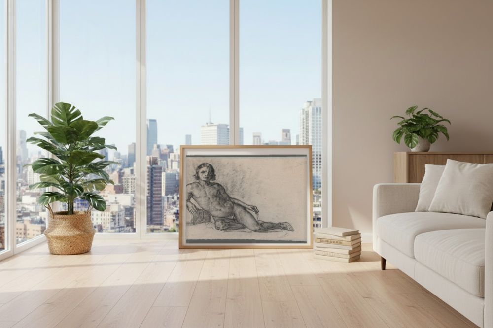 Framed room mockup - loft