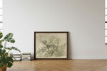 Framed room mockup - leaning