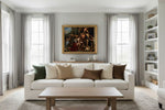 Framed room mockup - gold