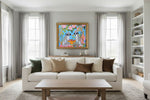 Framed room mockup - gold