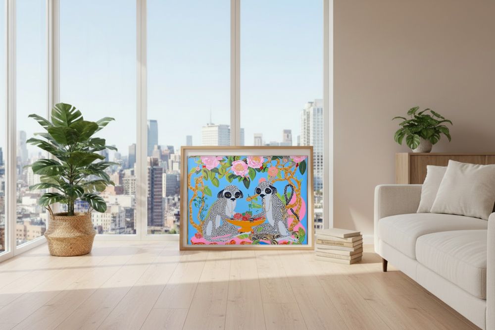 Framed room mockup - loft