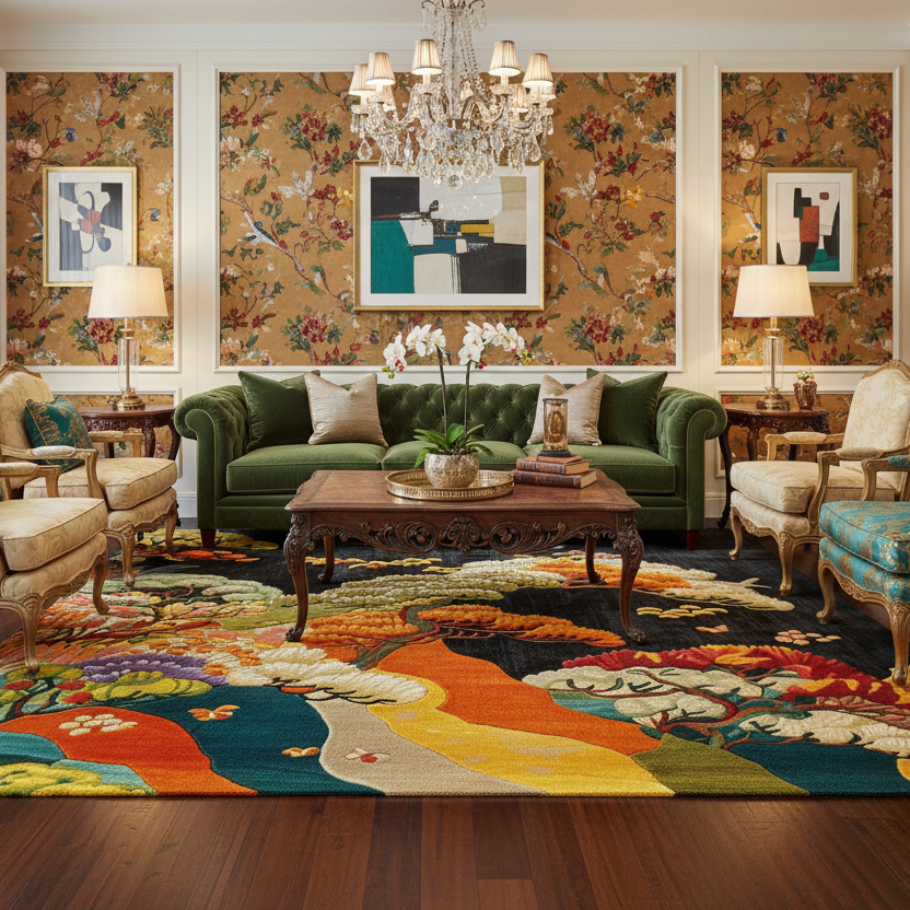 Meadow Crest Hand Tufted Rug