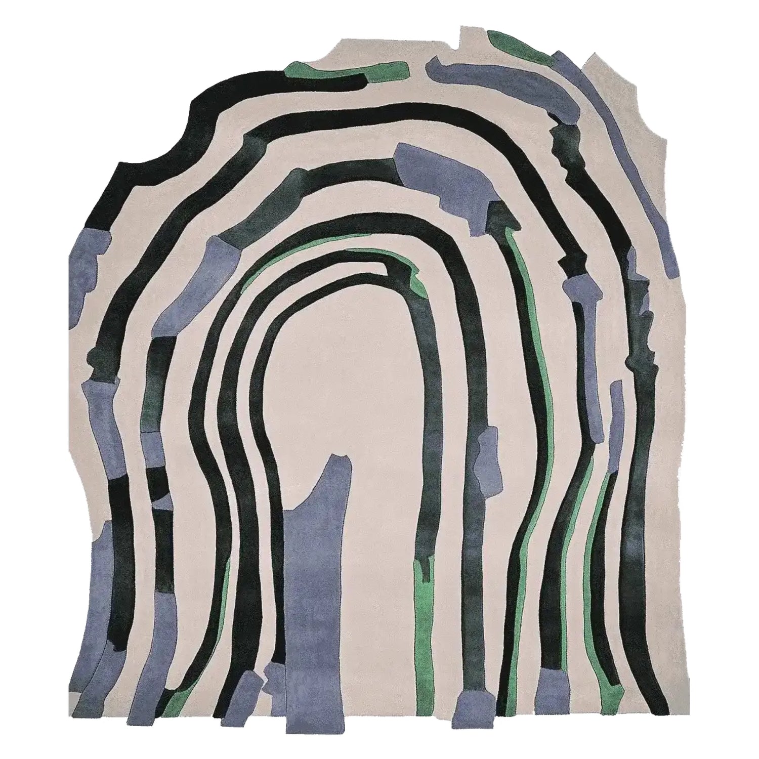 Meltdown in Motion Hand Tufted Rug