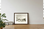 Framed room mockup - leaning