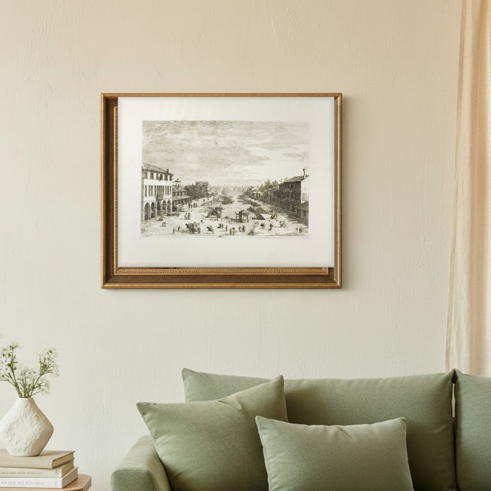 Framed room mockup - sage