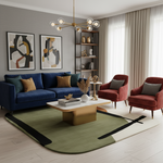 Midcentury Meadow Echo Hand Tufted Rug