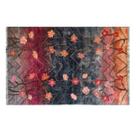 A vibrant Area Rug showcasing a beautiful blend of colors with a floral design. This wool rug features intricate branch patterns with blooming flowers, perfect for adding a touch of elegance to any living room. Ideal for a cozy setting, this 8x10 living room rug combines warmth and style.