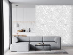 Minimalist Abstract Lines Wallpaper Mural