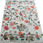 Modern Heirloom Knotted Wool Rug