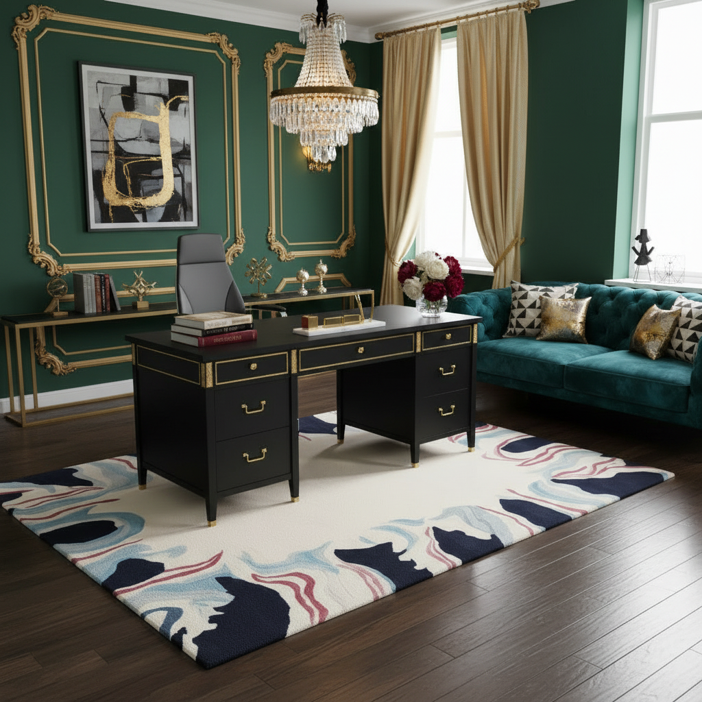 Molten Edge Mirage Hand Tufted Rug