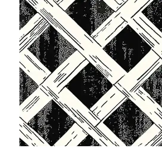 This image showcases a stylish area rug with a monochrome weave design. The hand-tufted wool rug features a striking black and white pattern that adds a modern touch to any bedroom. Perfect for those seeking large area rugs that combine elegance and comfort.