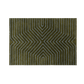 Moss Green Geometric Hand Tufted Wool Rug - MAIA HOMES