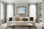 Framed room mockup - gold