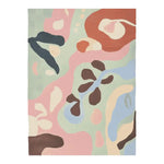 Muted Flora Song Hand Tufted Area Rug featuring a contemporary abstract design with soft pastel colors. This wool rug is perfect for adding a touch of elegance to living room area rugs, making it an ideal choice for area rugs for living room settings.