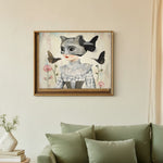 Framed room mockup - sage