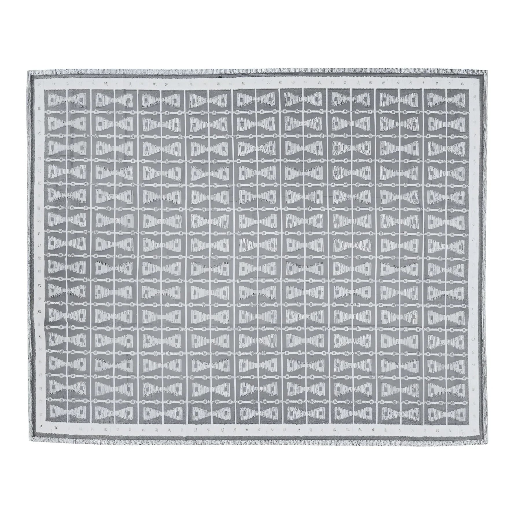 Mystery Night Dhurrie Cotton Rug