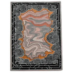 The "Mystic Drift Hand Tufted Wool Rug" features an intricate, flowing design that adds a sense of elegance and tranquility to any space. Made from high-quality wool, this rug provides softness, durability, and a timeless aesthetic for your home.