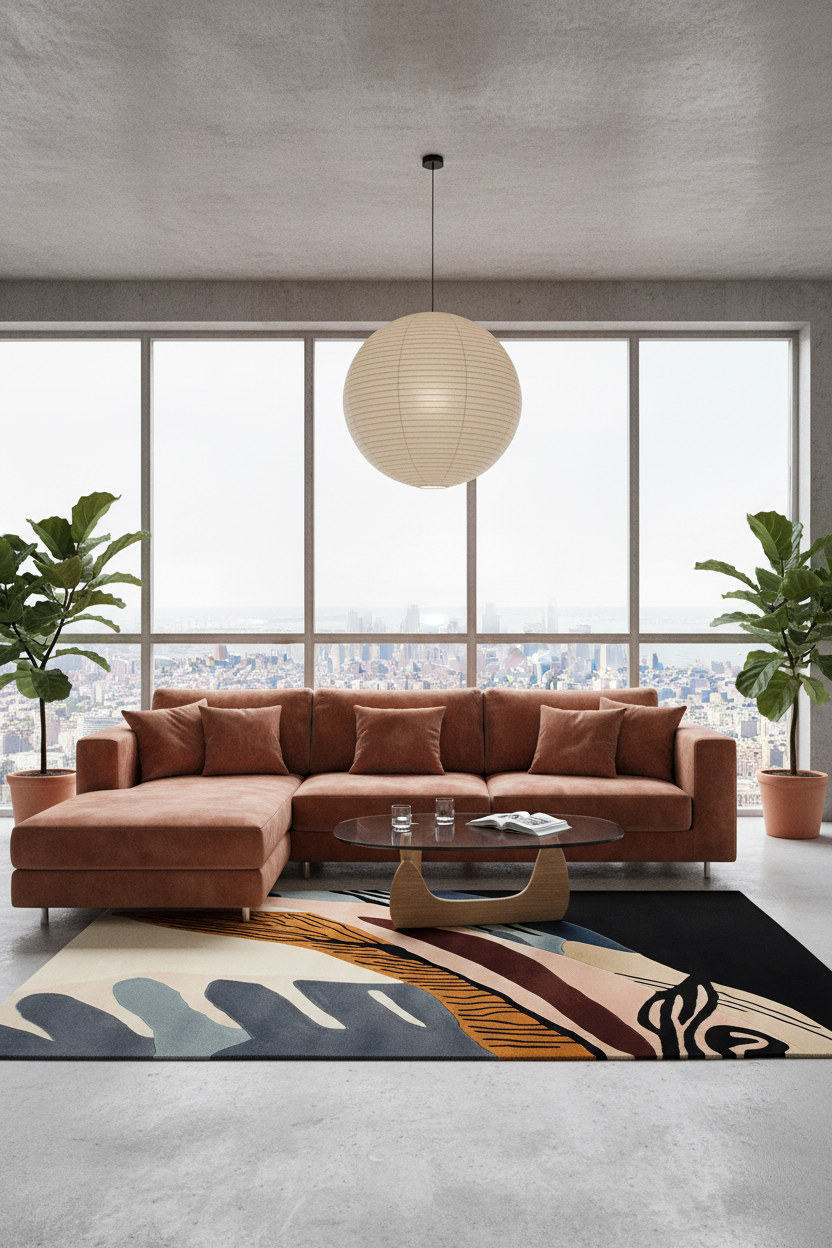 Mystic Maze Hand Tufted Rug