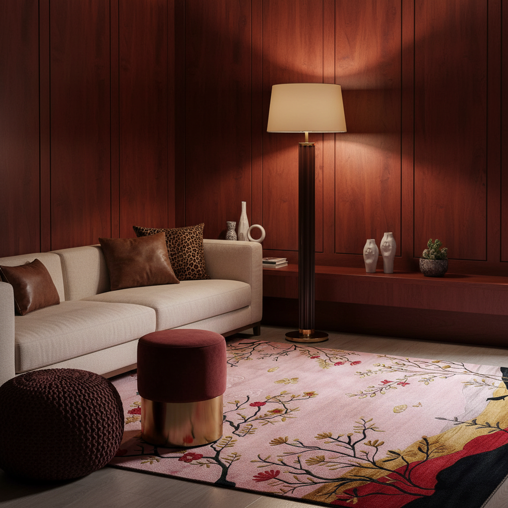 Mystic Valley Bloom Hand Tufted Rug