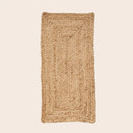 Natural Braided Rectangular Jute Rug